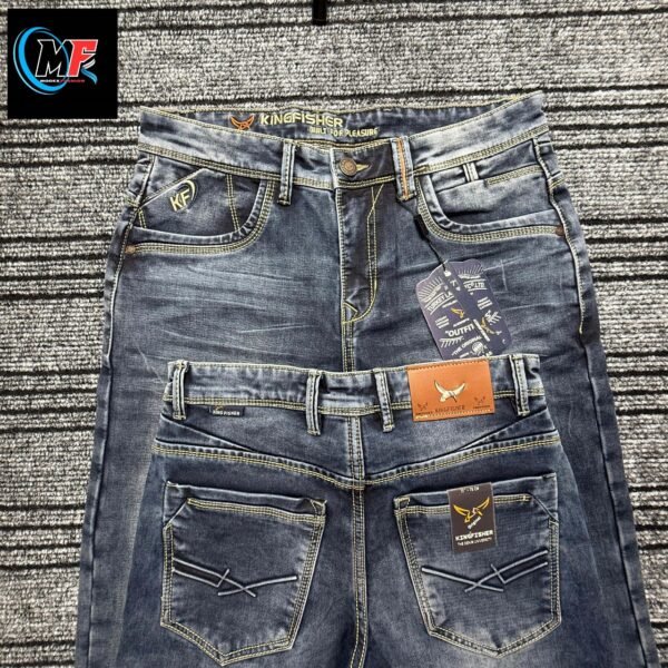 Kingfisher China Net Denim Pant (Ash)