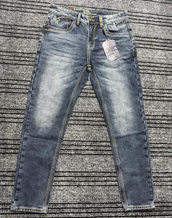 Kingfisher China Net Denim Pant (Ash) - Image 3