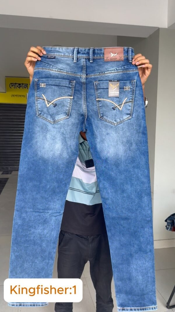 Kingfisher China Net Denim Pant (K1) - Image 2